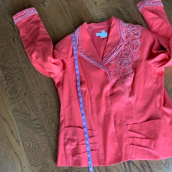 Coldwater Creek Embroidery Blazer - Picture 7 of 11